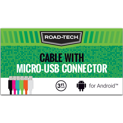 Road-Tech Tray Pack Micro USB Cable