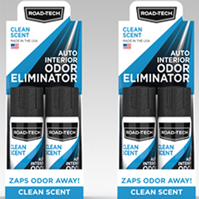 Road-Tech Auto Odor Eliminator - Clean Scent 1.4oz